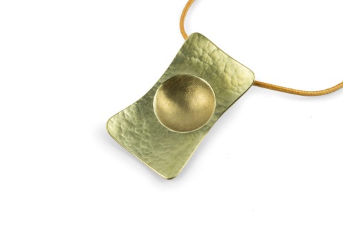 Zawieszka na szyję ozdobna z mosiądzu