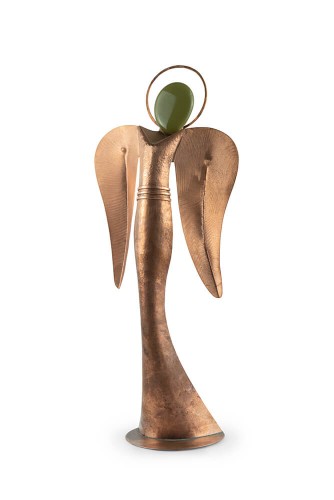 Anioł z miedzi ręcznie robiony