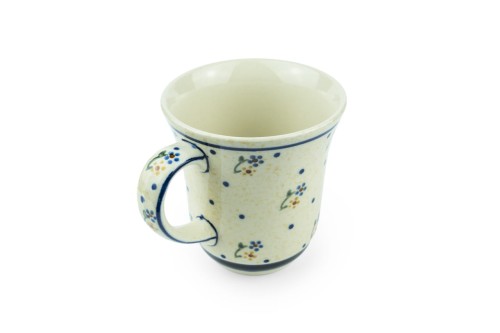 bolesławiecka ceramika kubek krokus