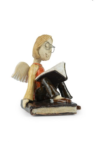 aniołek-z-książką-rękodzieło